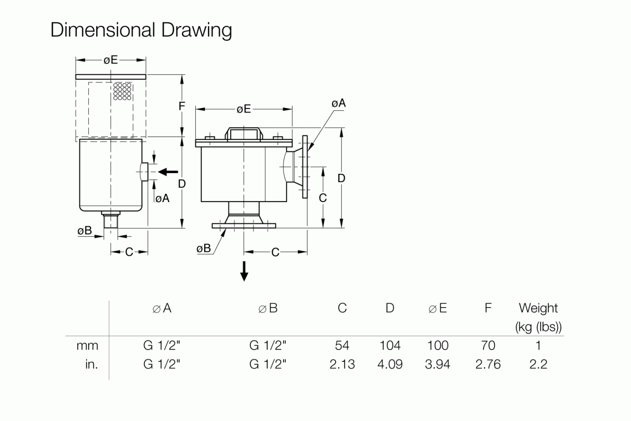 Lọc bụi F 16-25 - G1/2