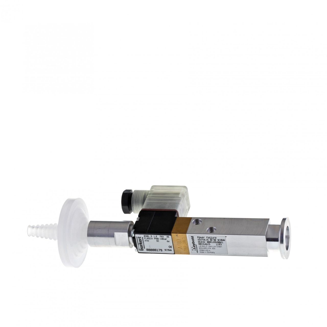 Van thông hơi khi mất điện DN 16 ISO-KF - 24V DC 0