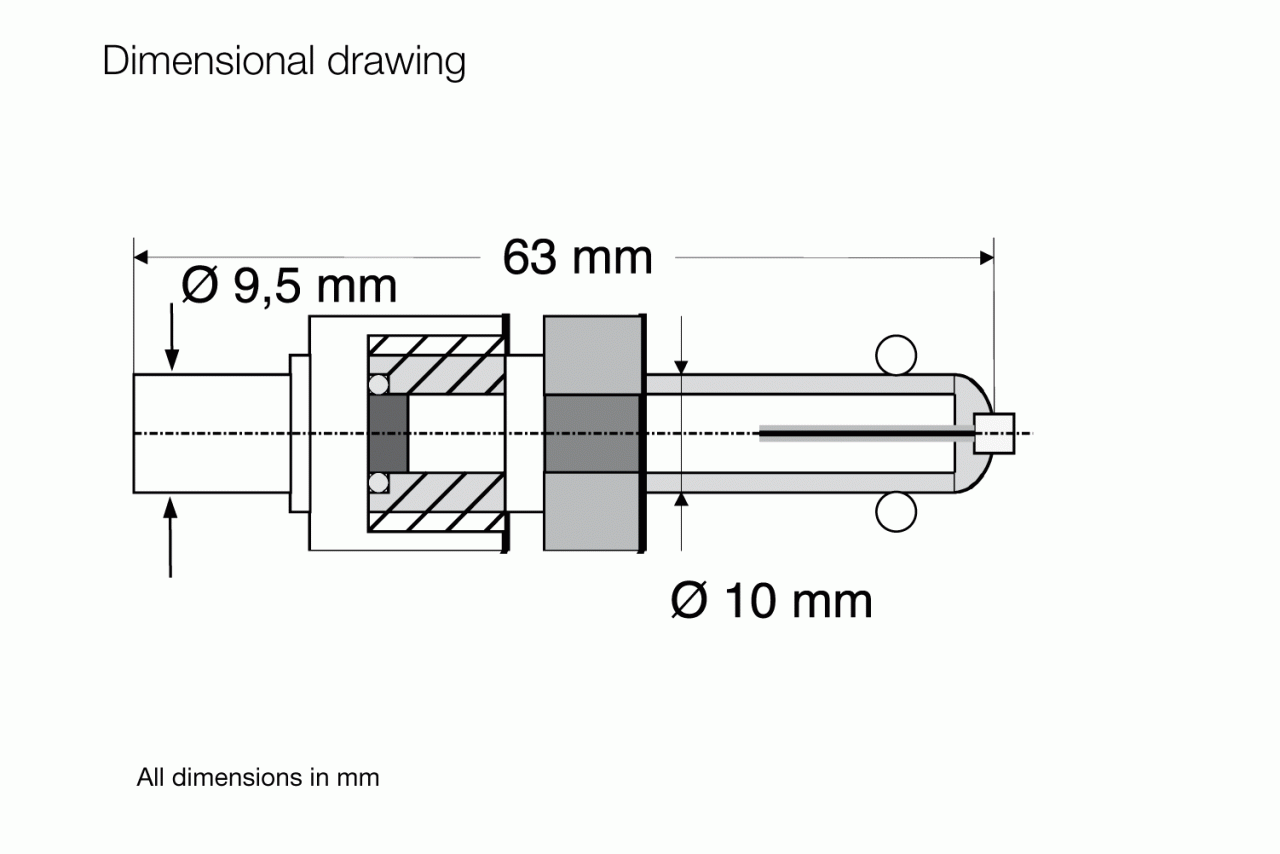 Kiểm tra rò rỉ trong vỏ trụ và khớp nối VCO - 0,5 - 1E-7 mbar·l/s 1