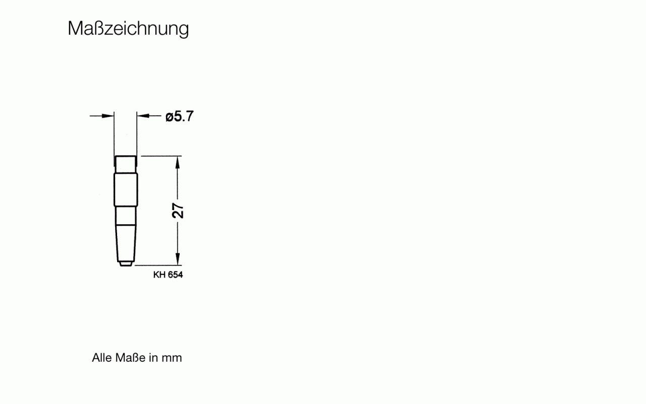 Phích cắm cho dòng cấp liệu FE 40/4 - FE 40/9 0