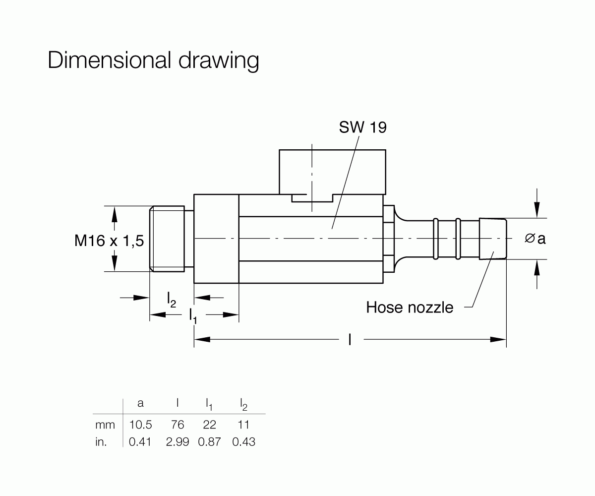 Van xả dầu M16X1,5 1